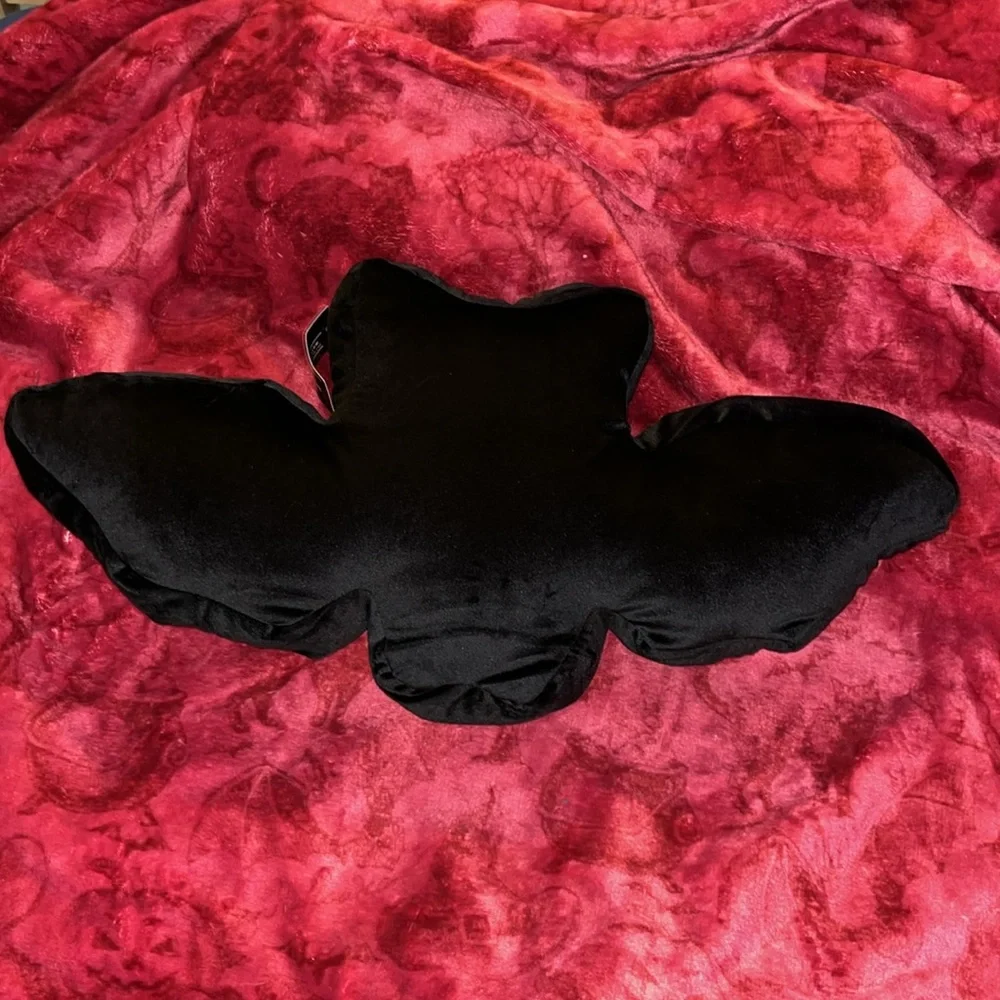 Bat skeleton pillow *FIRM PRICE*